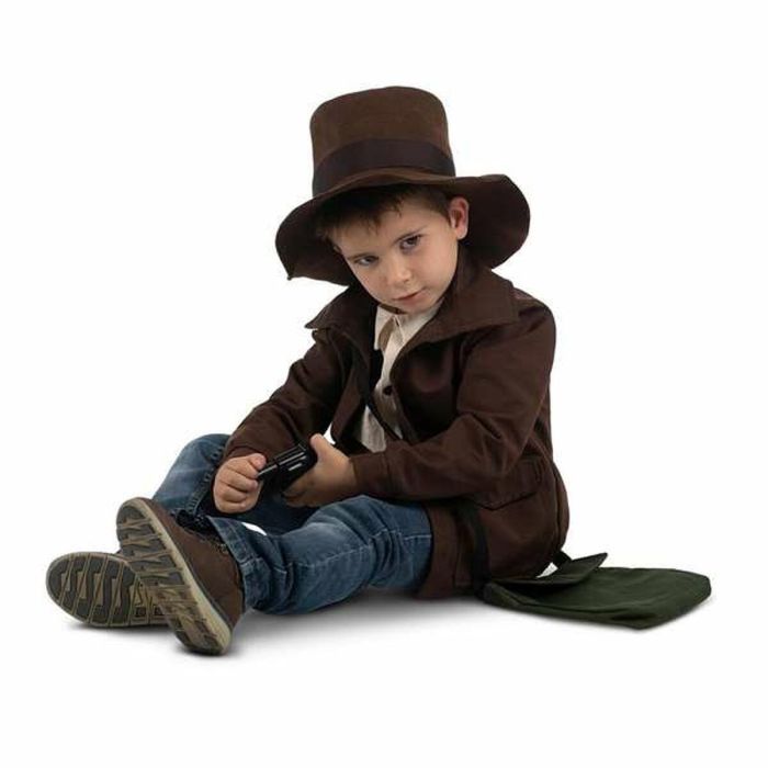 Disfraz yo quiero ser arqueólogo/a sombrero, chaqueta con camisa, cinturón, pistolera, pistola, látigo y bolsa talla 3-5 y 2 Disfraz yo quiero ser arqueólogo/a sombrero, chaqueta con camisa, cinturón, pistolera, pistola, látigo y bolsa talla 3-5 y 2