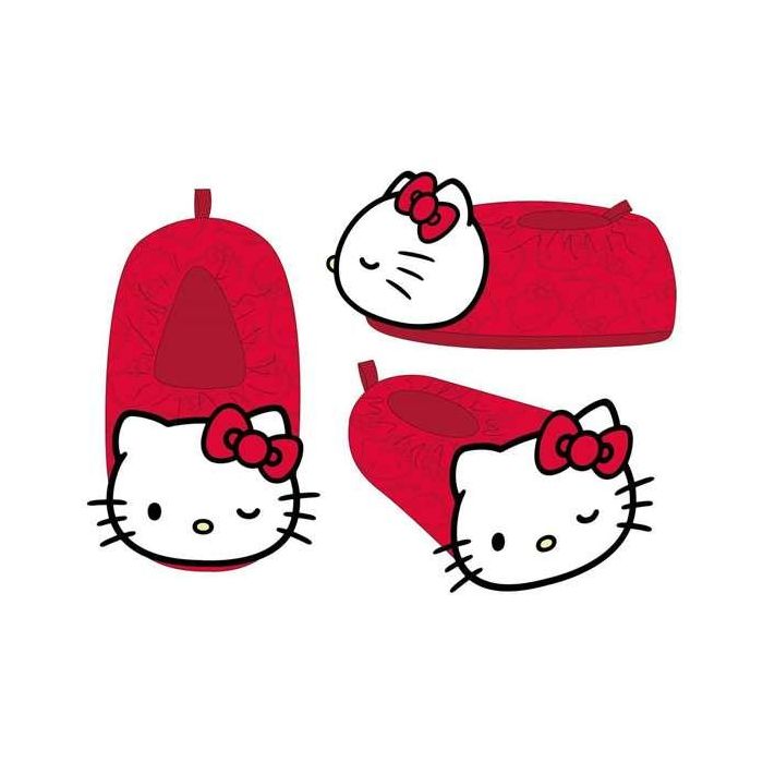 Zapatillas de casa 3D aplicaciones hello kitty t34/35 1