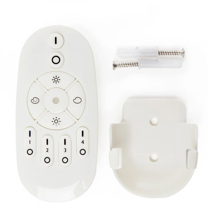 Mando a Distancia DL49 90 13W para Lámparas LED, Ajuste Intensidad 3-100%, Temperatura Color 3000K-6000K, 2.4GHz, Alcance 15-25m 2