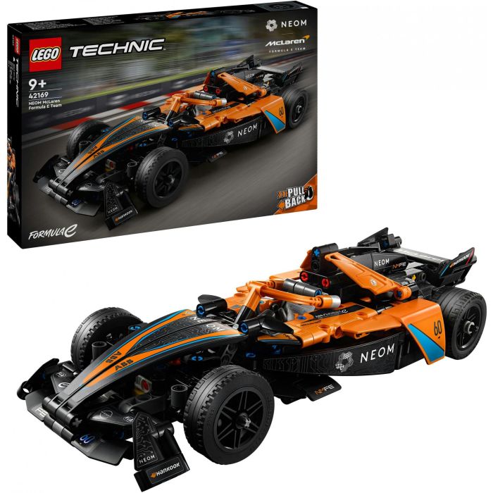 Lego Technic NEOM McLaren Formula E Race Car 42169 - Set de Construcción para Niños +9 Años 2