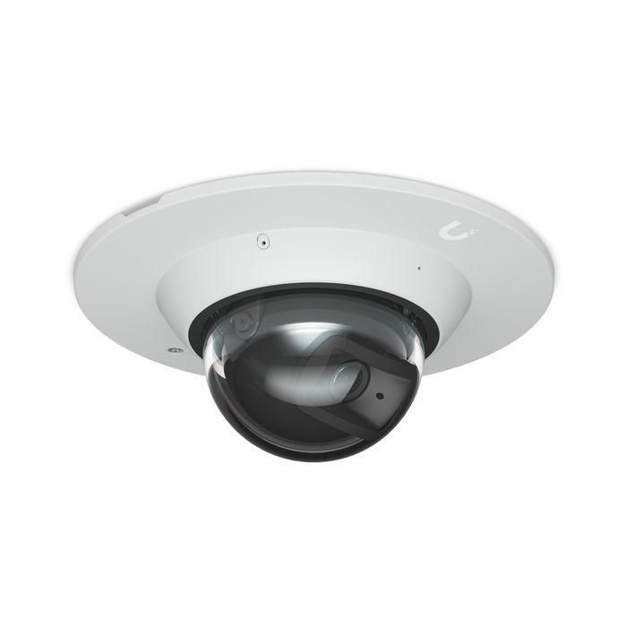 Ubiquiti UVC-AI-Dome AI Dome Camera Flush Mount - Accesorio de Montaje para Cámara de Cúpula AI, Empotrado en Pared y Techo, Blanco, Policarbonato