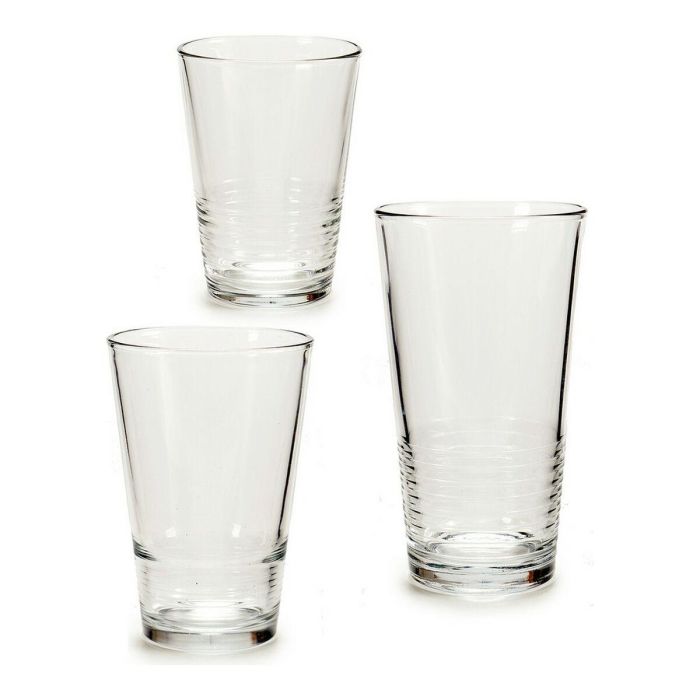 Set de Vasos Vivalto Transparente Vidrio 1