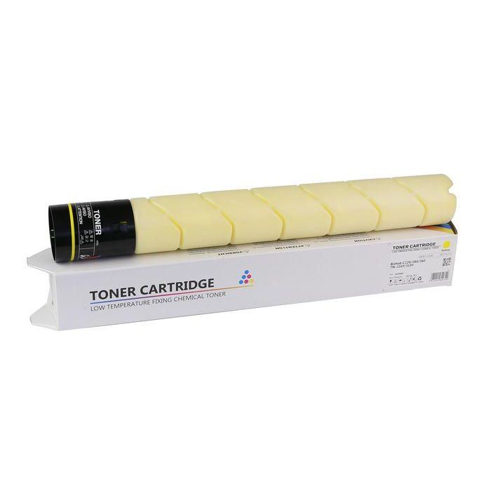 CoreParts TN-216Y/319Y Tóner Amarillo Compatible Konica Minolta Bizhub C220, C280, C360