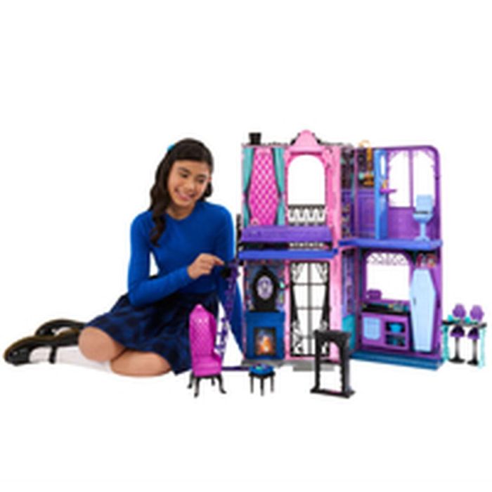 Casa de Muñecas Monster High 27 Piezas 4 Piezas 9 Casa de Muñecas Monster High 27 Piezas 4 Piezas 9