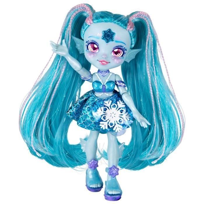 Muñeca Pixling Sirene Temporada 2 - MAGIC MIXIES - Muñeca mágica en botella, 4 para coleccionar, con ingredientes 4