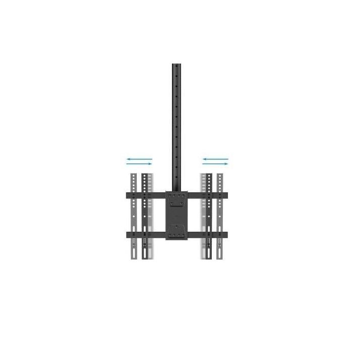 Soporte de Techo Giratorio/ Inclinable/ Nivelable TooQ LPCE1175TSLI-XL-B para TV de 32-75"/ hasta 60kg 1 Soporte de Techo Giratorio/ Inclinable/ Nivelable TooQ LPCE1175TSLI-XL-B para TV de 32-75"/ hasta 60kg 1