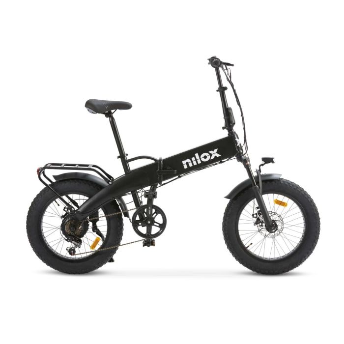 Bicicleta Eléctrica Nilox NXEBX10BK Negro 250 W 13000 mAh 20" 12
