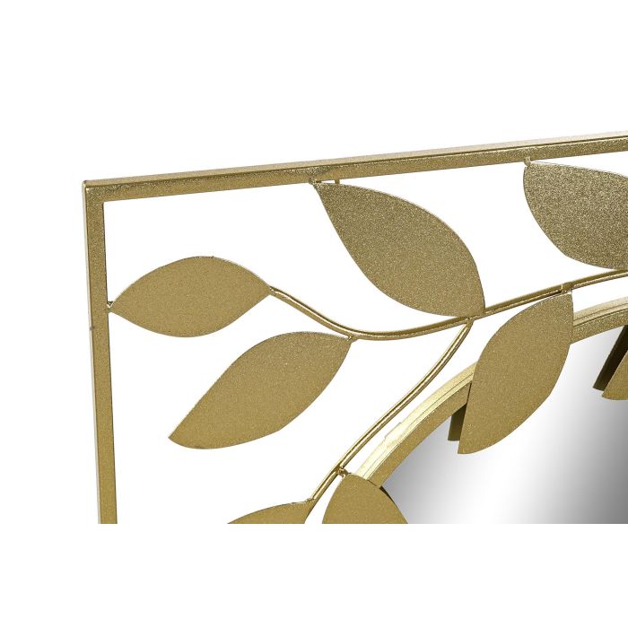 DKD Home Decor Espejo Dorado Metal 120 x 120 x 2.5 cm 1