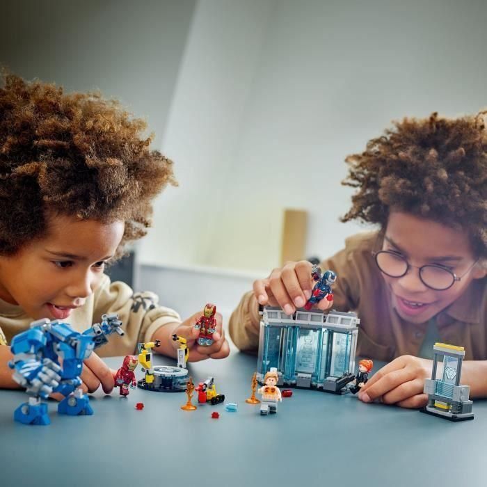 LEGO Marvel 76315 Laboratorio de Iron Man: Salón de Armaduras - Juguete para niños de 8 años 4 LEGO Marvel 76315 Laboratorio de Iron Man: Salón de Armaduras - Juguete para niños de 8 años 4