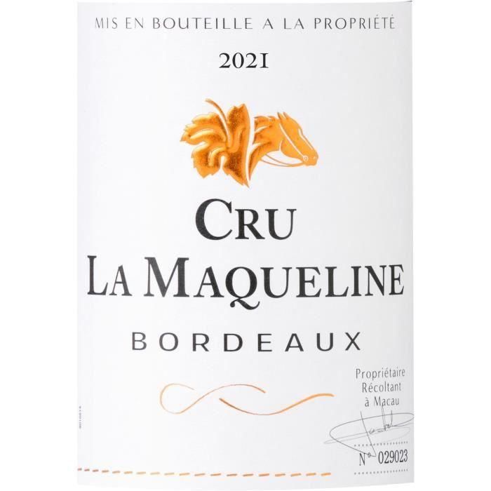 Cru La Maqueline 2021 Burdeos - Vino Tinto Burdeos 1