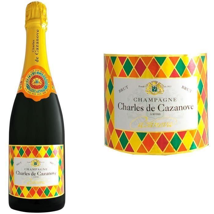 Champagne Charles de Cazanove Cazanova Arlequin Brut AOC