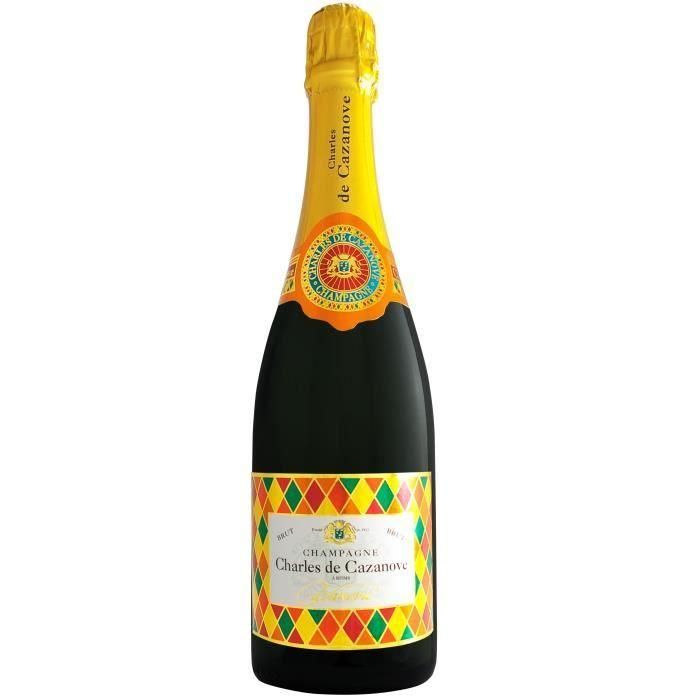 Champagne Charles de Cazanove Cazanova Arlequin Brut AOC 2
