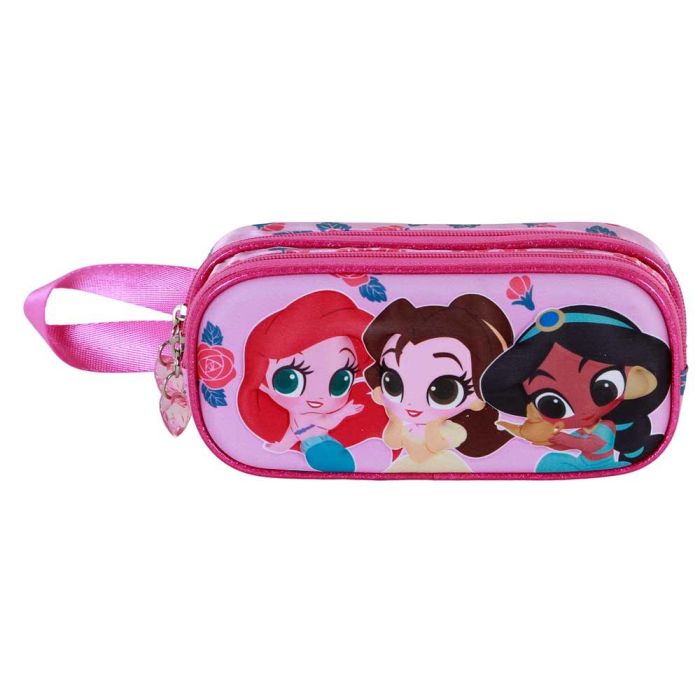 Karactermania Estuche Portatodo Doble 3D Princesas Disney Flowers 22x8x9,5 cm 1 Karactermania Estuche Portatodo Doble 3D Princesas Disney Flowers 22x8x9,5 cm 1