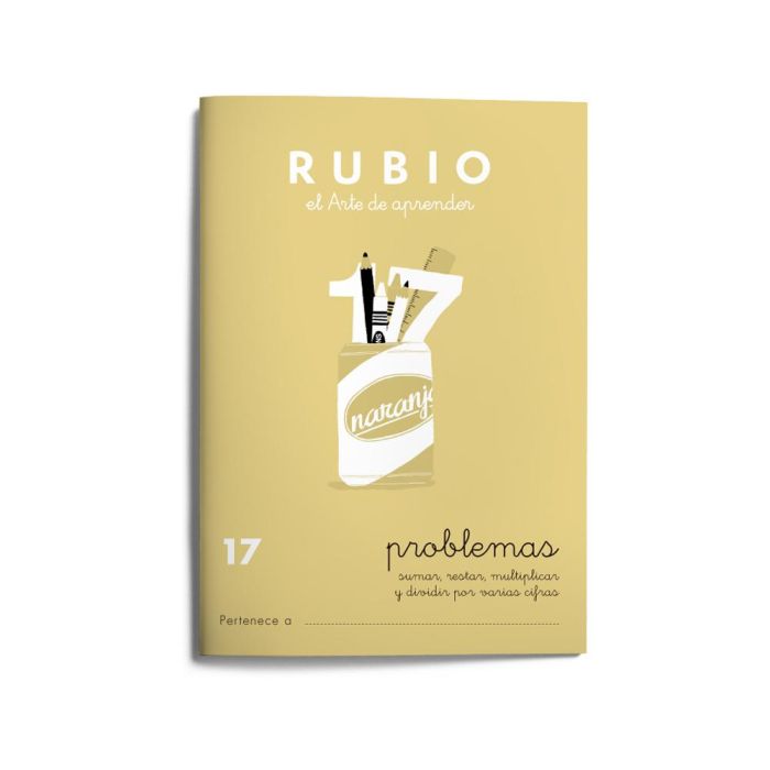 Cuaderno Rubio Problemas Nº 17 10 unidades 1