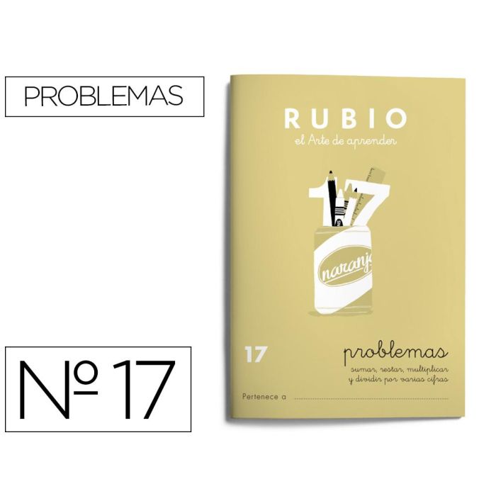 Cuaderno Rubio Problemas Nº 17 10 unidades