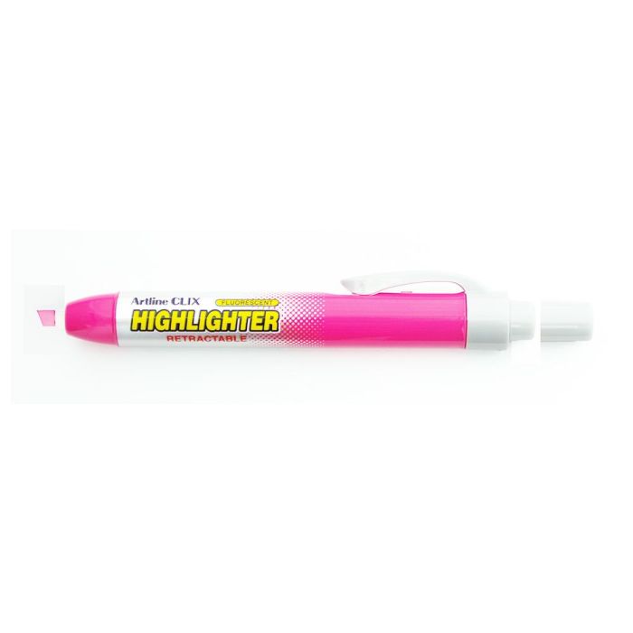 Rotulador Artline Clix Fluorescente Ek-63 Rosa Punta Biselada 4 mm 12 unidades 1 Rotulador Artline Clix Fluorescente Ek-63 Rosa Punta Biselada 4 mm 12 unidades 1