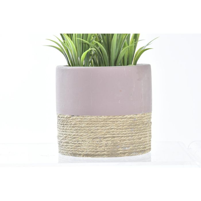 Planta  DKD Home Decor Amarillo Blanco 9 x 21 x 9 cm (12 Unidades) 1