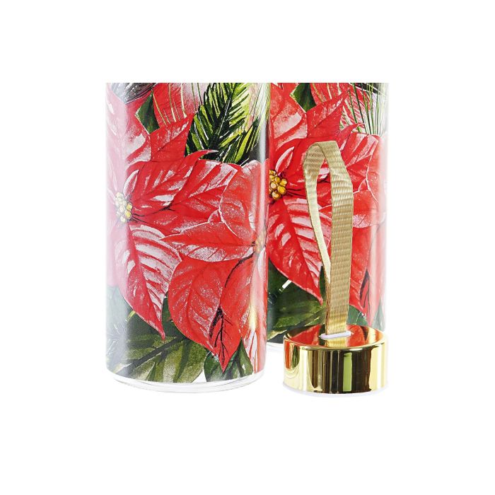 Botella Navidad Tradicional DKD Home Decor Rojo Verde 6.5 x 24 x 6.5 cm (12 Unidades) 1