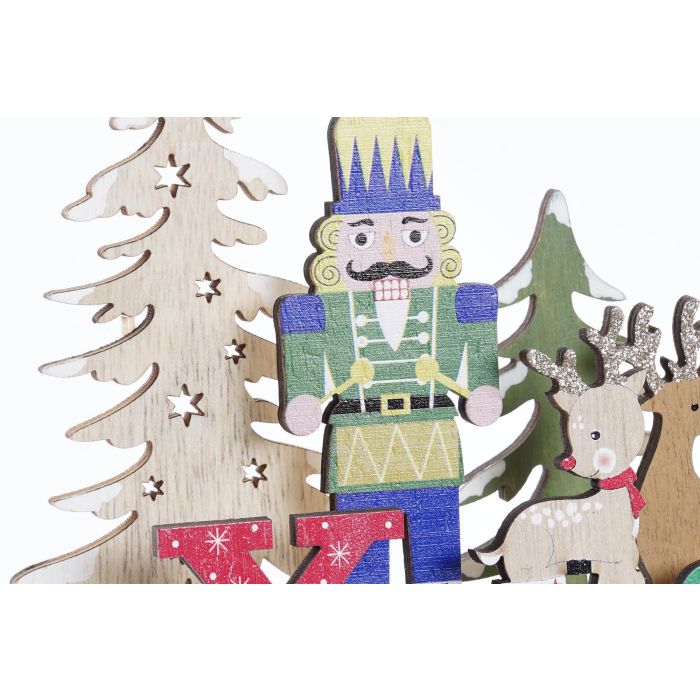 Decoracion Navidad Tradicional DKD Home Decor Multicolor 4 x 17 x 15 cm (12 Unidades) 2