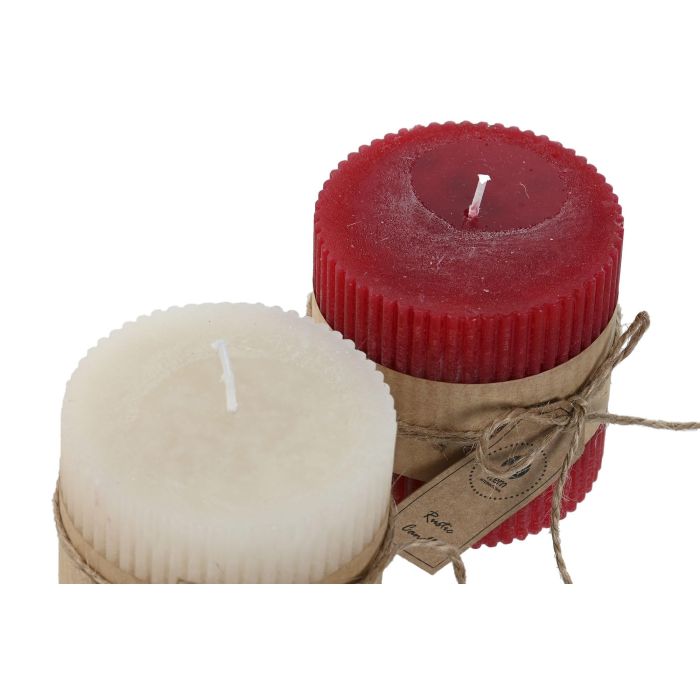 Vela Navidad Tradicional DKD Home Decor Rojo Blanco 7 x 7 x 7 cm (12 Unidades) 2 Vela Navidad Tradicional DKD Home Decor Rojo Blanco 7 x 7 x 7 cm (12 Unidades) 2