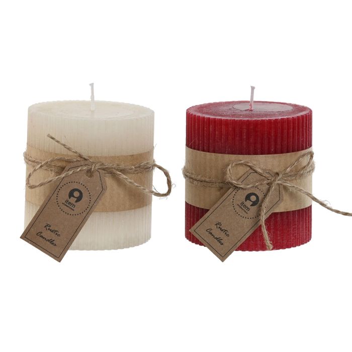 Vela Navidad Tradicional DKD Home Decor Rojo Blanco 7 x 7 x 7 cm (12 Unidades) 0 Vela Navidad Tradicional DKD Home Decor Rojo Blanco 7 x 7 x 7 cm (12 Unidades) 0