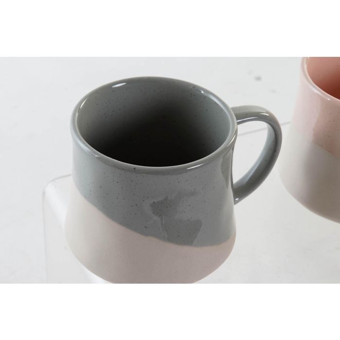 Mug Scandi DKD Home Decor Multicolor 10 x 8.5 x 12.5 cm (12 Unidades) 1