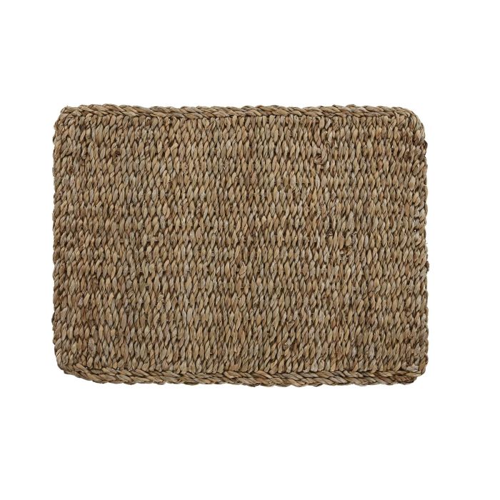 Individual Balines DKD Home Decor Natural 30 x 1 x 40 cm (12 Unidades)