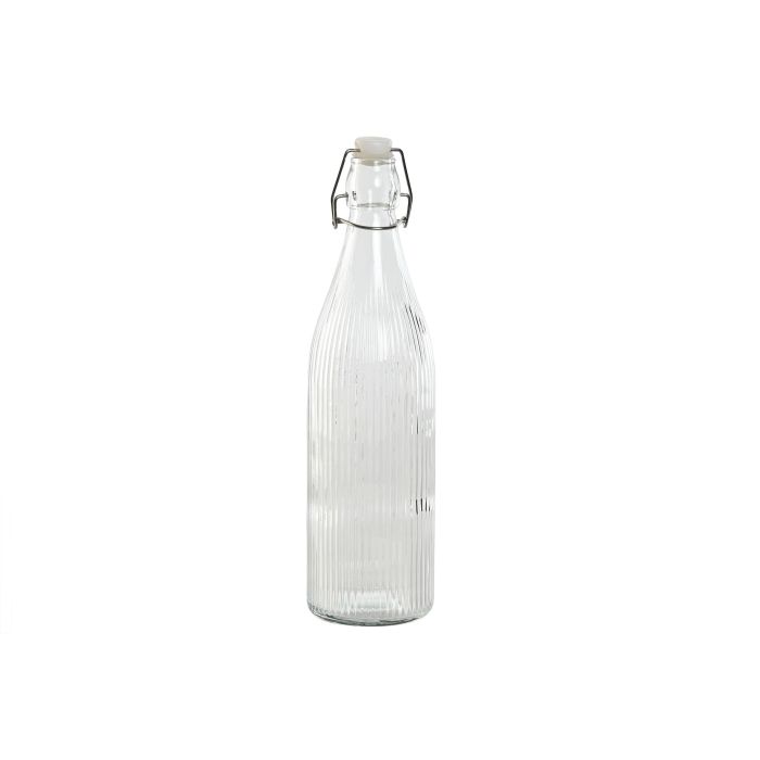 Botella Basicos DKD Home Decor Transparente 8.6 x 31.6 x 8.6 cm (12 Unidades)
