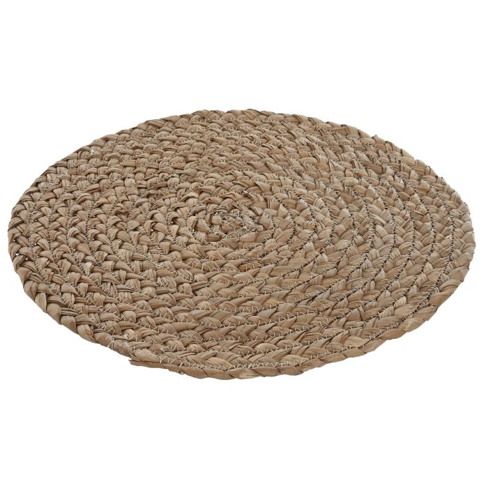 Individual Tropical DKD Home Decor Natural 35 x 1 x 35 cm (12 Unidades) 2