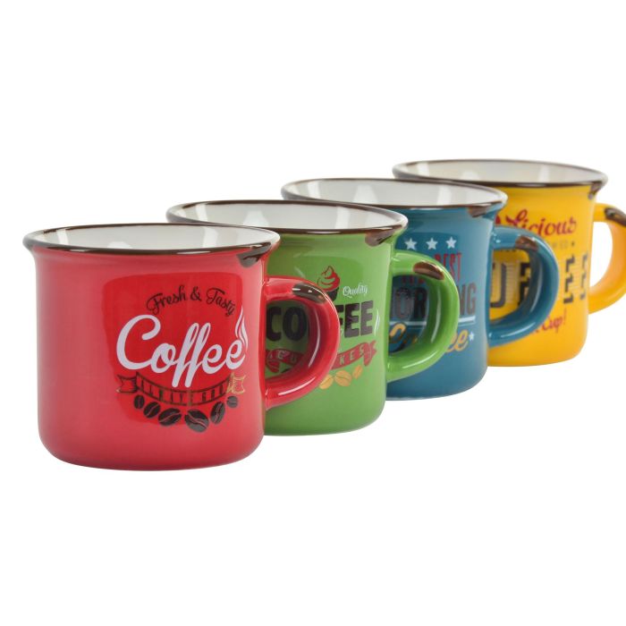 Mug Loft DKD Home Decor 5.7 x 5 x 7.5 cm (12 Unidades) 1