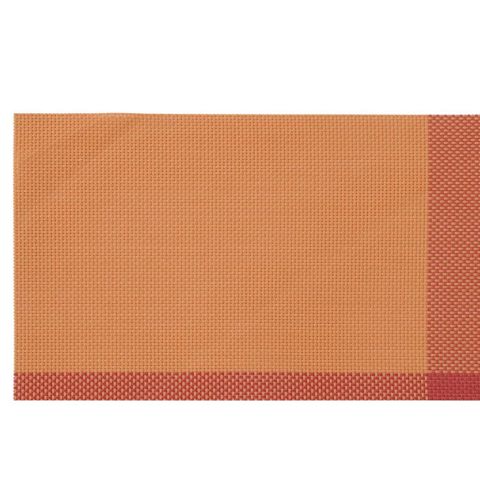 Individual Balines DKD Home Decor Amarillo Naranja 31 x 0.5 x 45 cm (12 Unidades) 1