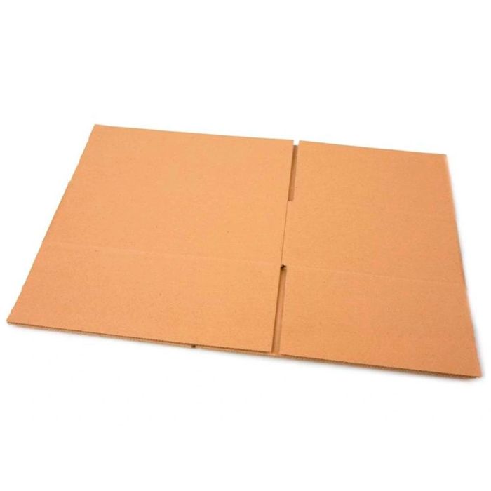 Caja Para Embalar Q-Connect Americana Ultrarresistente Carton Reciclado Canal Doble 7 mm Color Kraft 450x375X280 mm 15 unidades 2