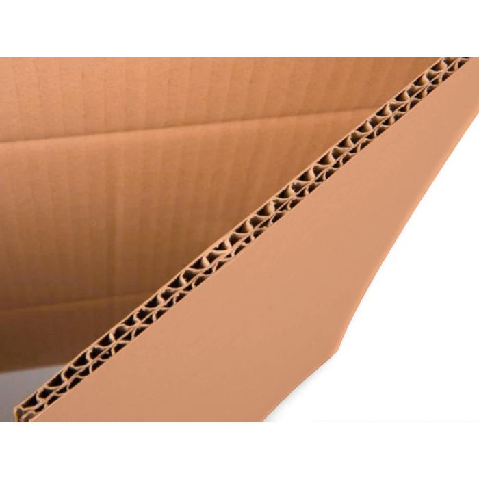 Caja Para Embalar Q-Connect Ultrarresistente Regulable En Altura Carton Canal Doble 7 mmcolor Kraft 350x325X280 mm 15 unidades 2