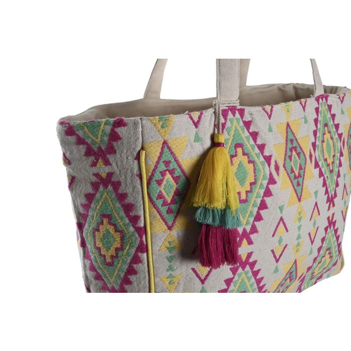 Bolso Mediterraneo DKD Home Decor Multicolor 16 x 62 x 41 cm (2 Unidades) 1