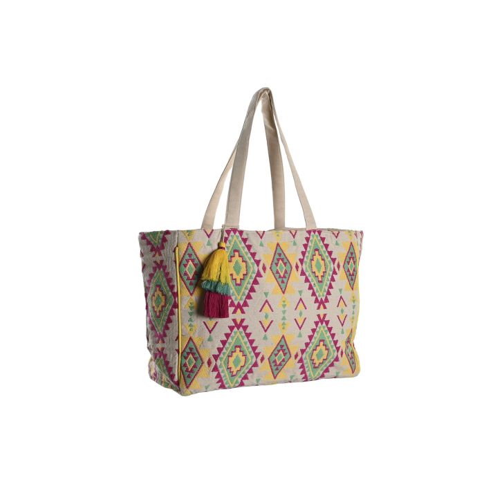 Bolso Mediterraneo DKD Home Decor Multicolor 16 x 62 x 41 cm (2 Unidades)