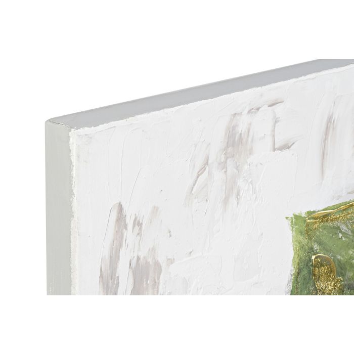 Cuadro Tropical DKD Home Decor Verde Blanco 3.5 x 80 x 80 cm (2 Unidades) 1