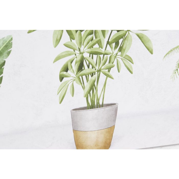 Cuadro Urban DKD Home Decor Verde Blanco 1.5 x 30 x 90 cm (2 Unidades) 2