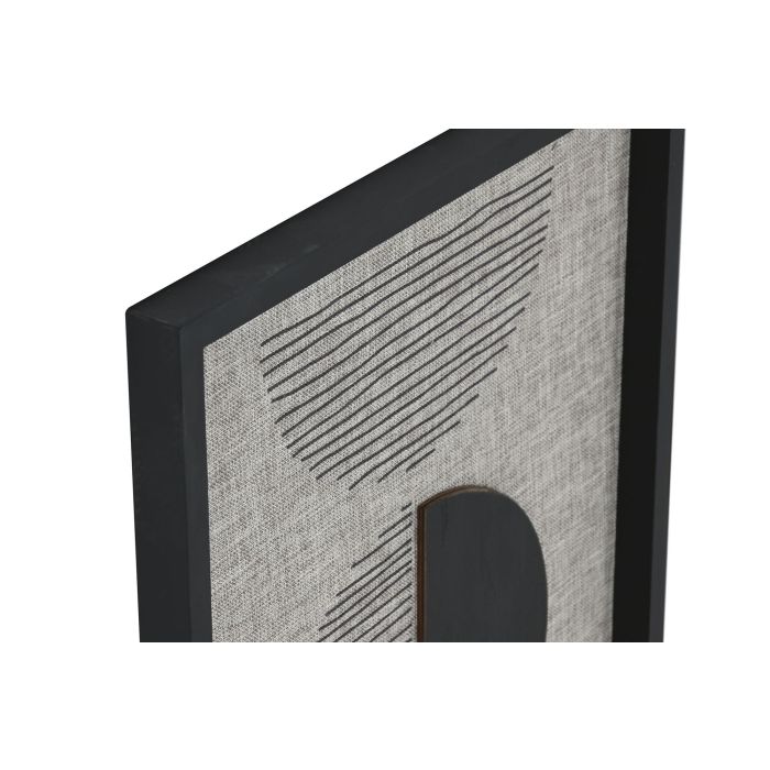 Cuadro Urban DKD Home Decor Negro Beige 3 x 60 x 40 cm (2 Unidades) 1