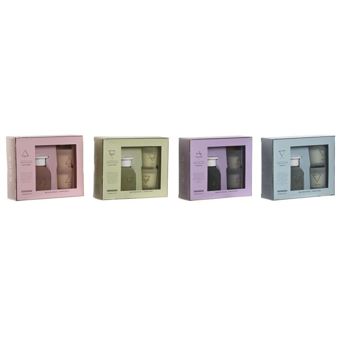 Ambientador Mikado Urban DKD Home Decor Verde Menta Azul Celeste 6 x 16 x 20 cm Set de 3 (2 Unidades) 3