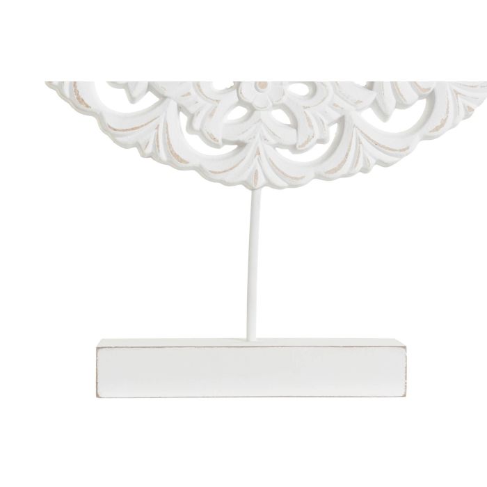 Decoracion Indio DKD Home Decor Blanco 6 x 40 x 30 cm (2 Unidades) 3