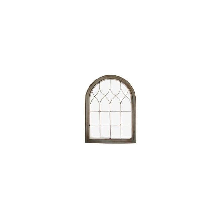 Espejo Cottage DKD Home Decor Marron Negro 3 x 78 x 58 cm (2 Unidades)