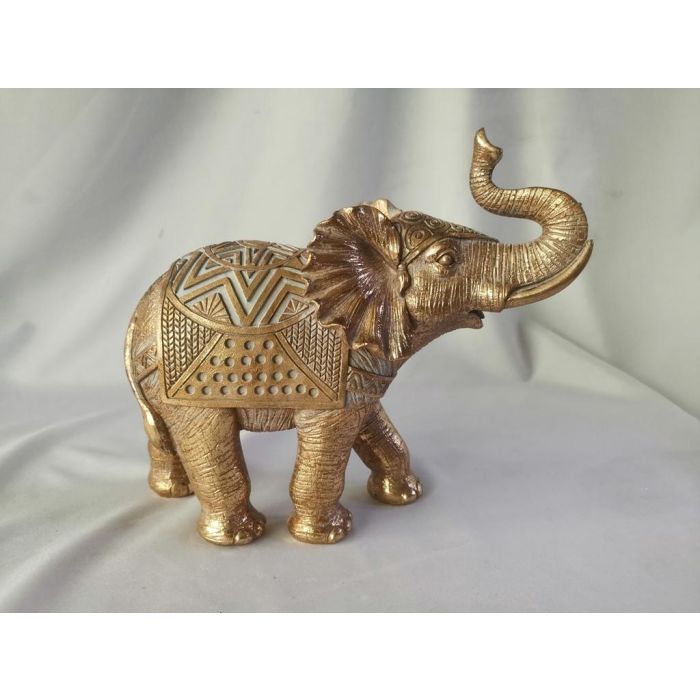 Figura Colonial DKD Home Decor Dorado 8.5 x 18.5 x 21 cm (2 Unidades)