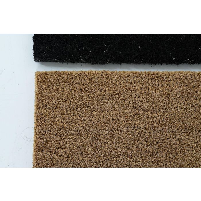 Felpudo Basicos DKD Home Decor Marron Negro 40 x 1.5 x 60 cm (2 Unidades) 1