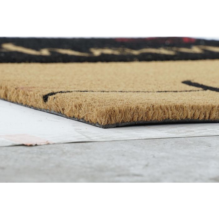 Felpudo Basicos DKD Home Decor Marron Negro 40 x 1.5 x 60 cm (2 Unidades) 3
