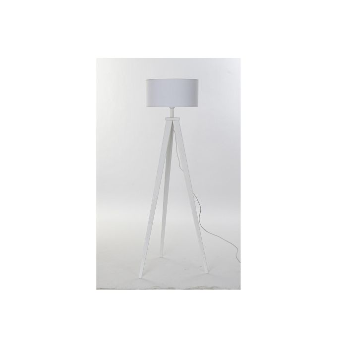 Lampara Pie Scandi DKD Home Decor Blanco 50 x 150 x 50 cm (2 Unidades)