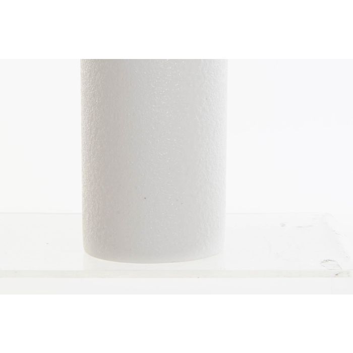 Jarron Scandi DKD Home Decor Blanco 8 x 20 x 9.5 cm (2 Unidades) 2