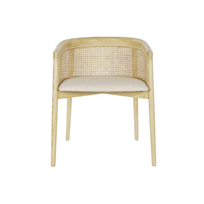 Silla Cottage DKD Home Decor Natural Beige 53 x 76 x 64 cm (2 Unidades) 1 Silla Cottage DKD Home Decor Natural Beige 53 x 76 x 64 cm (2 Unidades) 1