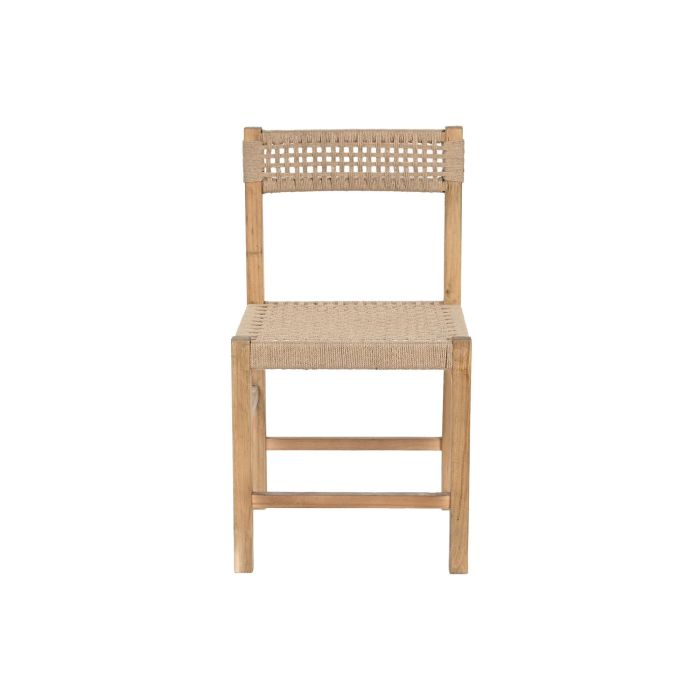 Silla Balines DKD Home Decor Natural Beige 45 x 82 x 45 cm (2 Unidades) 4