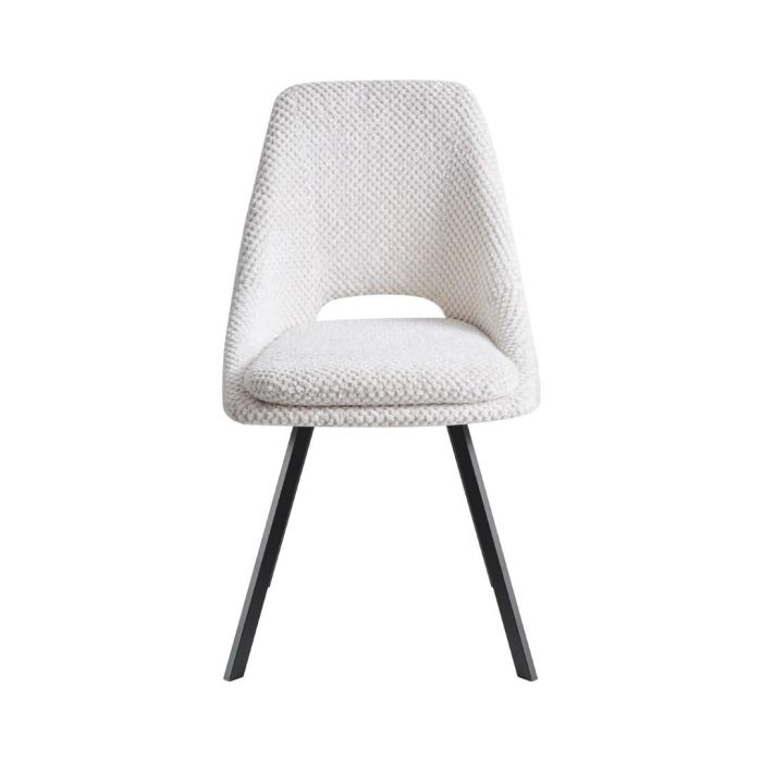 Silla Scandi DKD Home Decor Blanco 47.5 x 85 x 56.5 cm (2 Unidades) 2