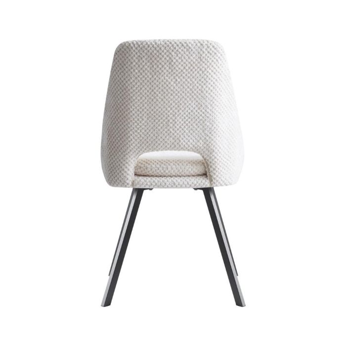 Silla Scandi DKD Home Decor Blanco 47.5 x 85 x 56.5 cm (2 Unidades) 4